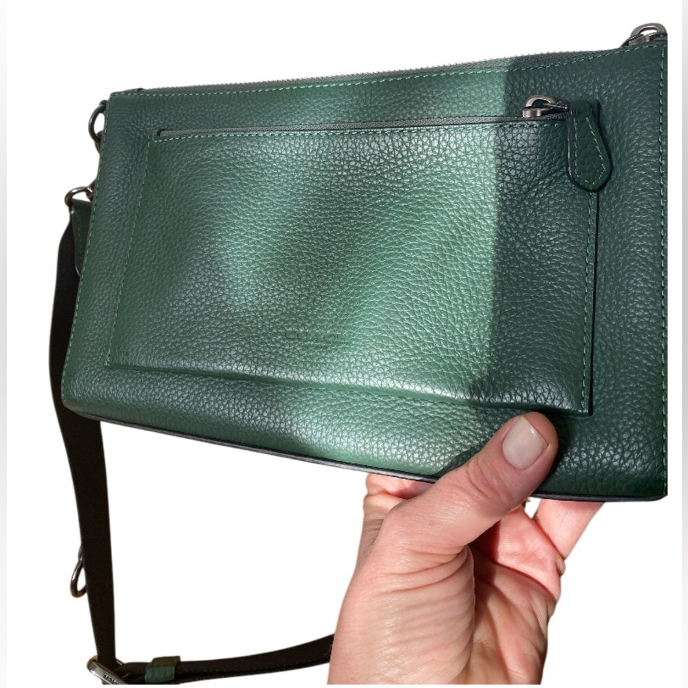 Coach Holden Crossbody Bag in Everglade/ Silver CE689 pristine condition - Picture 12 of 12